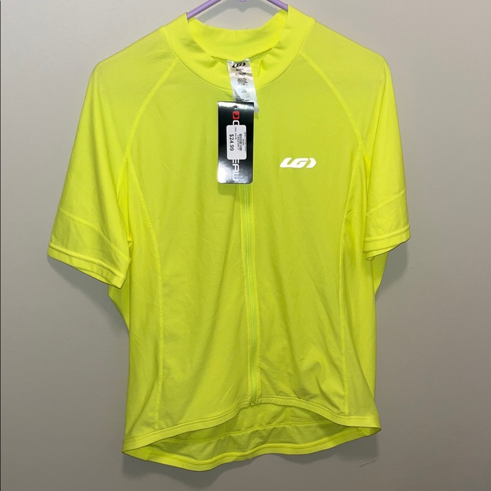 LG Men's Neon Yellow Short Sleeve Tee